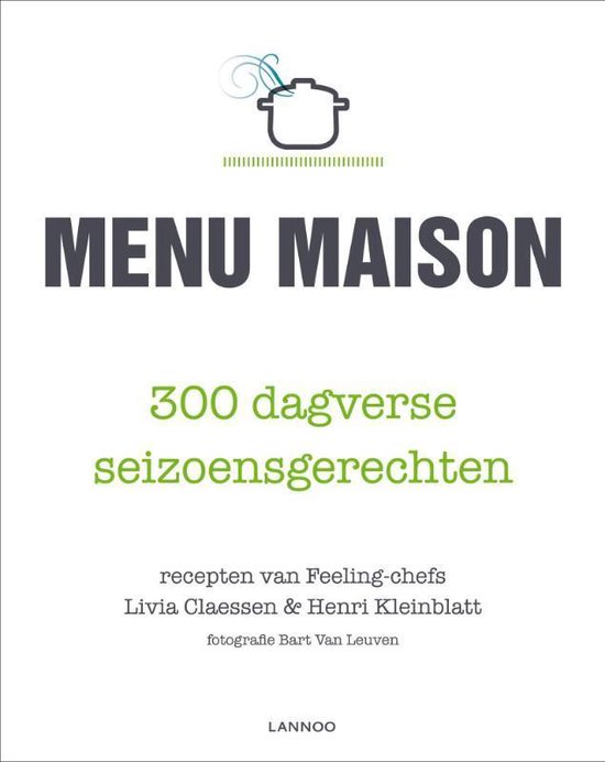 Cover van het boek 'Menu Maison' van Livia Claessen