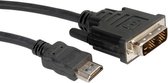 ROLINE Monitorkabel DVI (18+1) - HDMI, M/M 1,0m