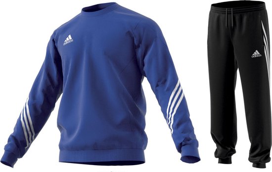 adidas Sereno 14 Trainingspak Heren - blauw/zwart/wit | bol.com