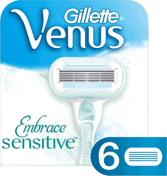 Lames de rasoir Gillette Venus Embrace Sensitive - 6 pièces | bol.com