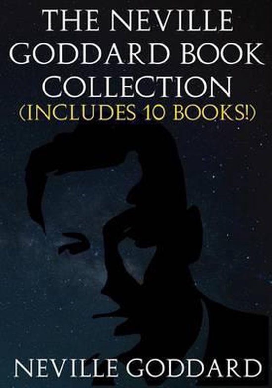 Het Neville Goddard Boek Collection (Inclusief 10 Boeken) kaft met een zwarte silhouette van Neville Goddard.