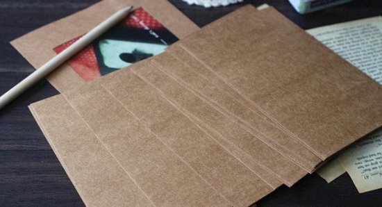 petticoat Worden lekken Set met 20 blanco kraft kaarten 350 grs - Basiskaart - Enkele kaart |  bol.com