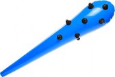 Lg-imports Knuppel Opblaasbaar 85 Cm Zwart/blauw