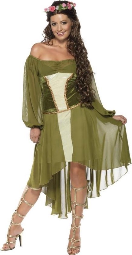 Middeleeuwse Elfen jurk voor dames 36-38 (s) - Elf kostuum | bol.com