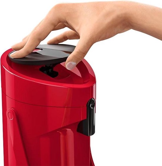 EMSA PONZA ISOLEERKAN MET POMP Vacuum Jug HG 1,9L Red 515708