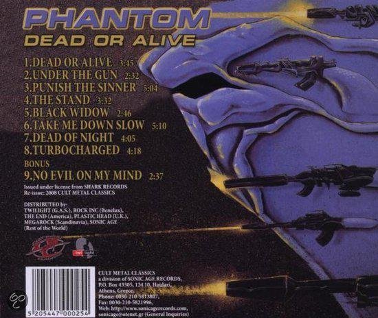 Dead Or Alive Phantom Cd Album Muziek Bol Com