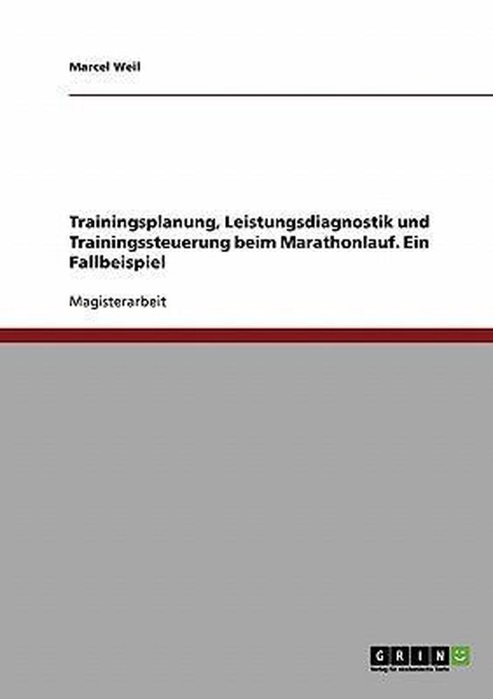 Trainingsplanung, Leistungsdiagnostik und Trainingssteuerung ... - cover