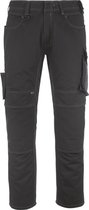 Mascot Mannheim Broek-0918-Zwart/Donkerantraciet-82cm-58