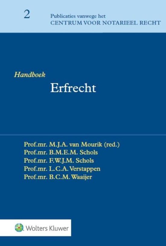 Handboek Erfrecht