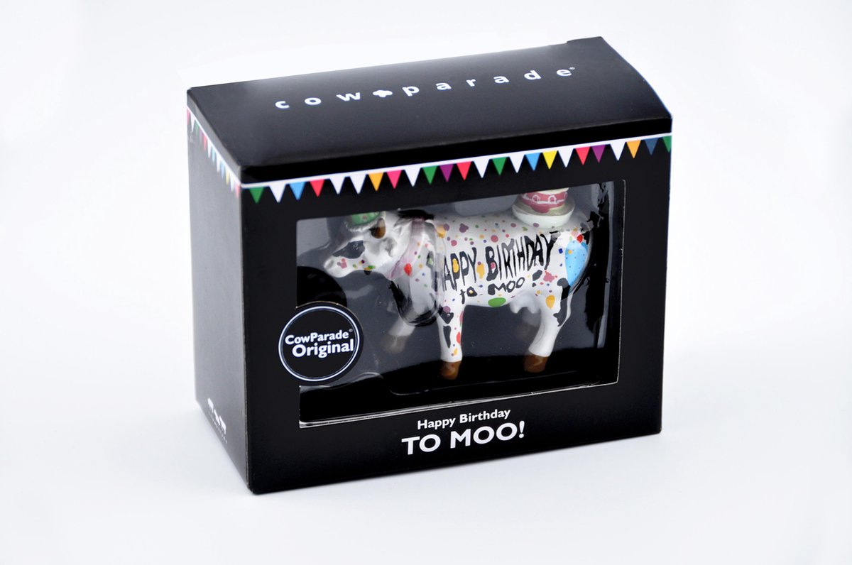 CowParade - Happy Birthday to Moo! - Small (46574) | bol