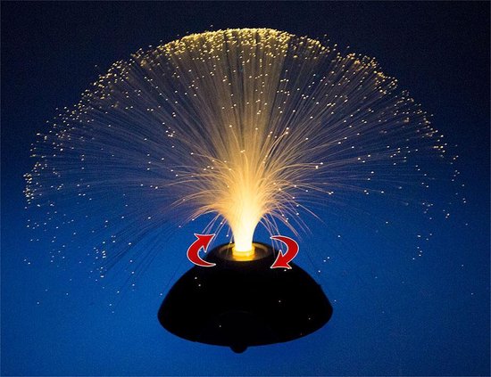 fiber optic UFO lamp