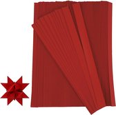 Creotime Vlechtstroken, b: 10 mm, rood, 500 stuks