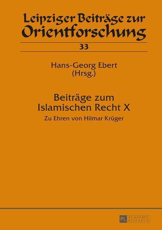 Leipziger Beitraege zur Orientforschung 33 - Beitraege zum I ... - cover