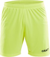 Craft Squad Keepersshort Sportbroek - Maat XXL  - Mannen - Geel