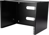 StarTech Wand monteerbaar rack voor 12/30 cm apparatuur - wandkast - massief staal - 8U