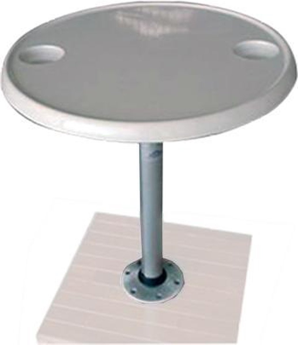 Allpa kunststof Tafelblad Ø610mm met 686mm Tafelpoot