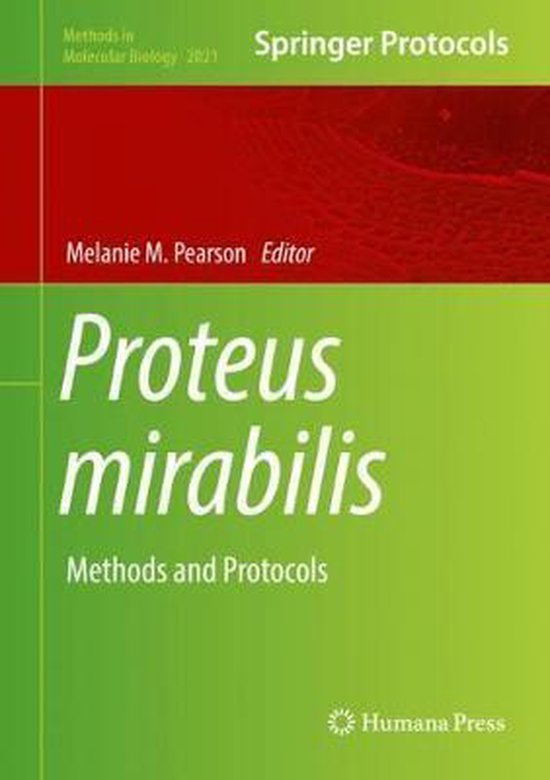 Methods in Molecular Biology Proteus mirabilis 9781493996001