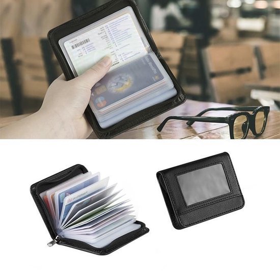 Anti-Skim Wallet - RFID Blocker Hoesje Voor Pinpas/OV Chipkaart/ID  Kaart/Bankpas Guard... | bol.com
