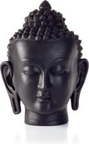 FT 409072 Boeddha Hoofd 30cm, Zwart
