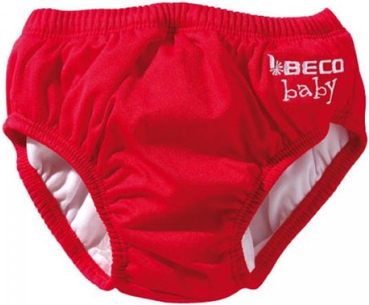 BECO baby zwemluier - slip-vorm - rood - maat XS