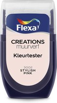 Flexa Creations Muurverf - Kleurtester - 3002 Stylish Pink - 30 ml