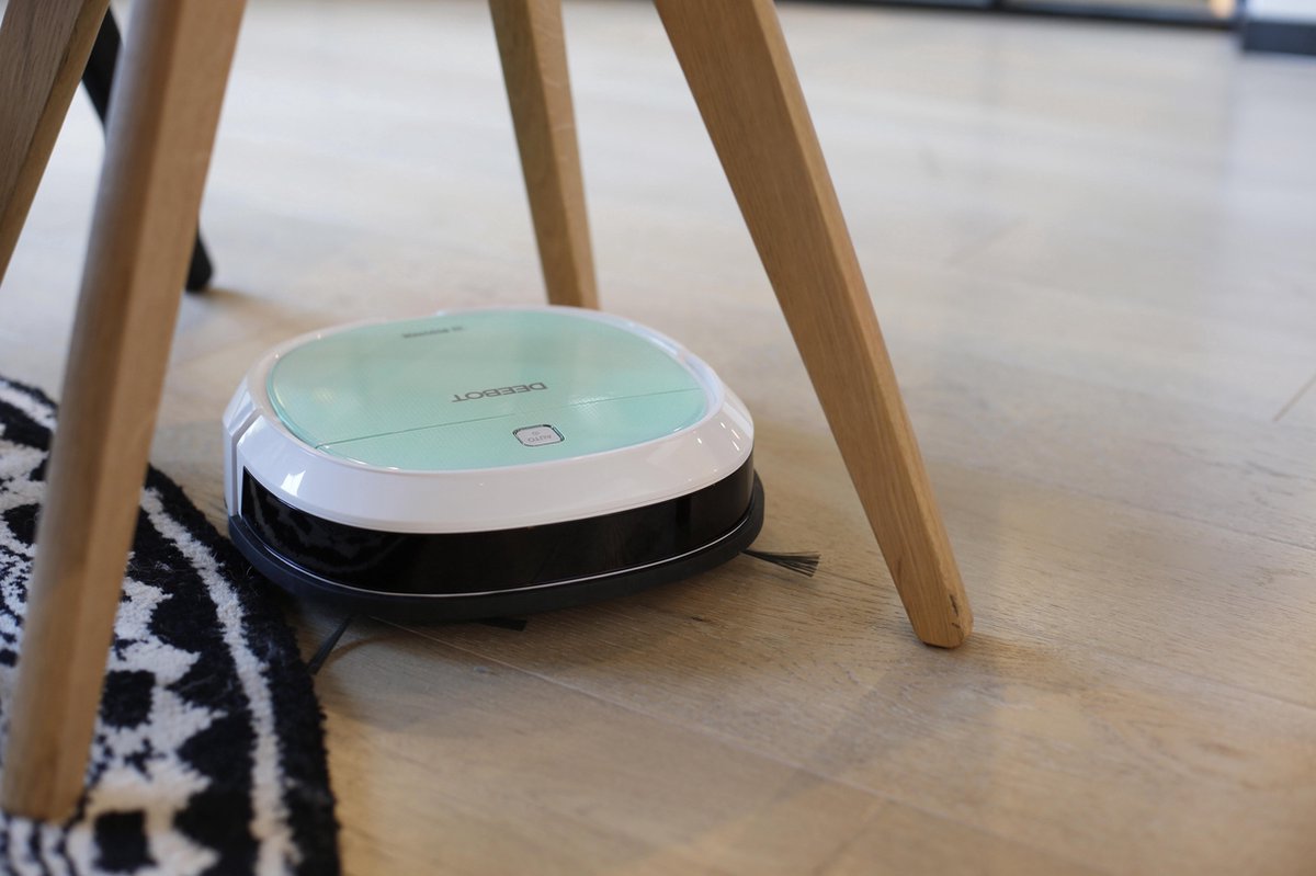 Ecovacs DEEBOT Mini robotstofzuiger Stofzak Muntkleur, Wit 0,3 l | bol.com
