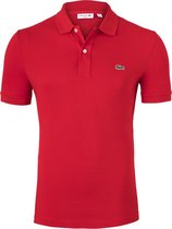 Lacoste Heren Poloshirt - Red - Maat XXL