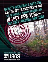 Quality-Assurance Data for Routine Water Analysis by the U.S. Geological Survey Laboratory in Troy, New York- July 2001 Through June 2003