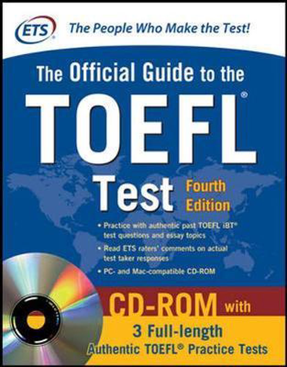 Wiskunde fantoom Premedicatie Official Guide to TOEFL Test (4th Edn) | 9780071766586 | Educational Testing  Service |... | bol.com