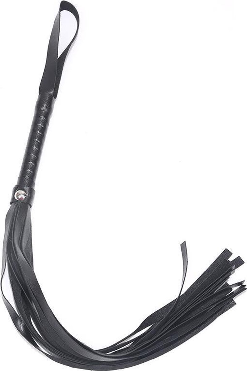 Fouet BDSM Bondage Rouge 82 Cm - Cravache SM Sex Toys Neuf