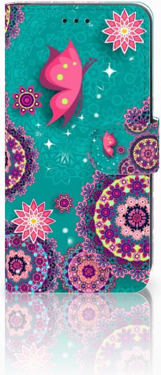 Xiaomi Mi A2 Lite Hoesje Cirkels en Vlinders
