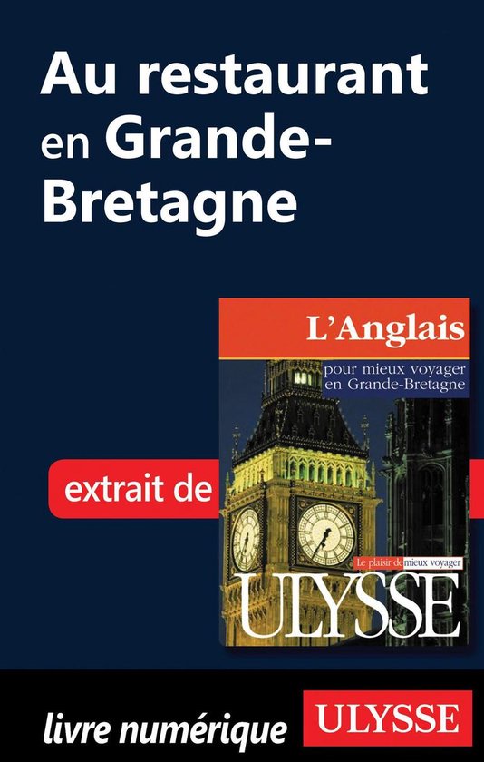 Guides de conversation - Au restaurant en Grande-Bretagne (G ... - cover