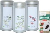BioThee voor elk moment MINI Busjes. Premium biologische losse thee.
