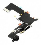 Laad Connector/Microfoon/hoofdtelefoon Flex Kabel - Telefoon Reparatie Onderdeel - Geschikt voor iPhone 5S - Zwart