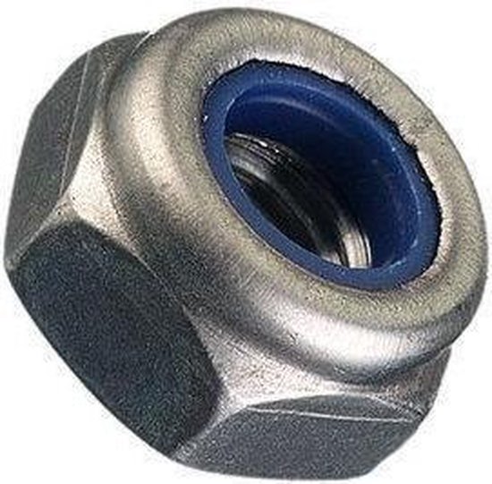 Contre-écrou hexagonal Hoenderdaal. acier inoxydable m12 din 985 a2