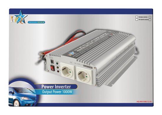 ONDULEUR DE PUISSANCE 1000W - DC 12V À AC 240V - NEUF - PT REFURB