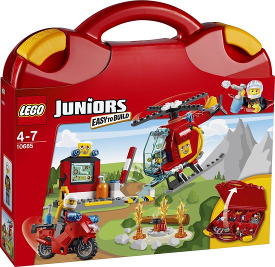 LEGO Juniors Brandweer Koffer - 10685 | bol.com