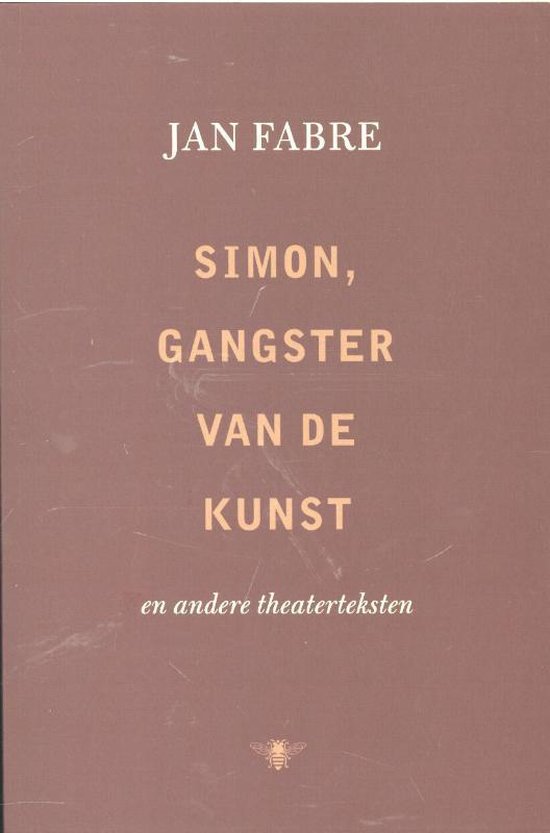 Cover van het boek 'Simon, gangster van de kunst' van Jan Fabre
