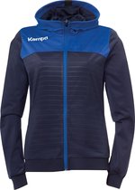 Kempa Emotion 2.0 Hooded  Sportjas - Maat XL  - Vrouwen - navy/blauw