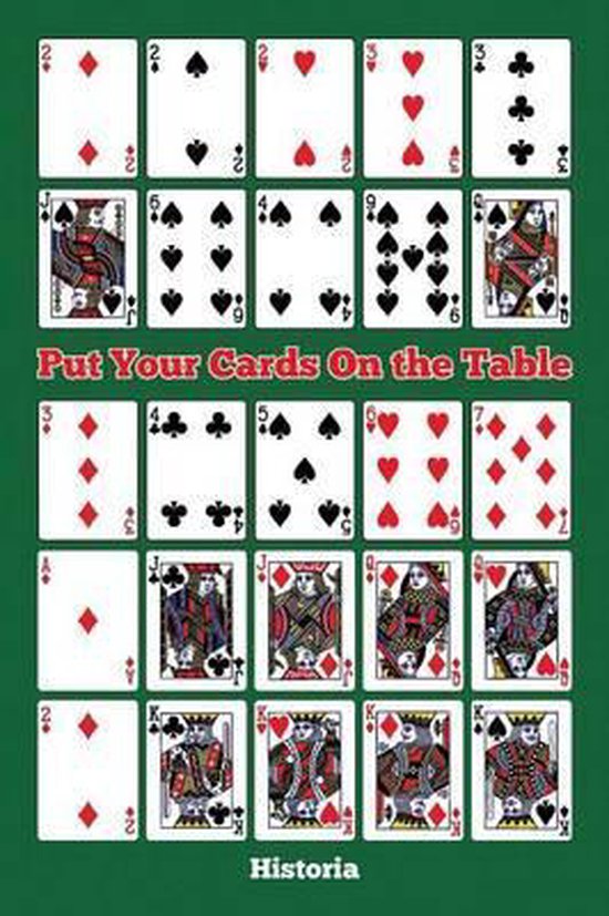 Put your cards on the table historia 9781503559769 boeken bol