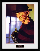 Framed collector print met kader 30 x 40 cm Nightmare on Elm Street Freddy