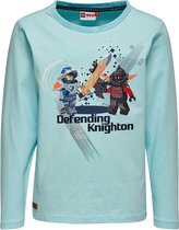 LEGO® Longsleeve Nexo Knights TEO 203  LICHTBLAUW - MAAT 146