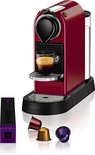 Krups Nespresso CitiZ XN7405 - Koffiecupmachine - Rood/Zwart