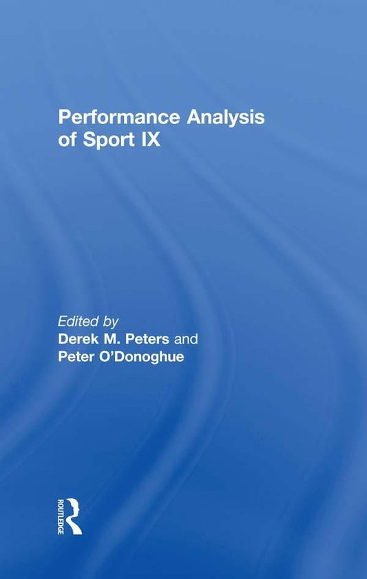 Performance Analysis of Sport IX - cover