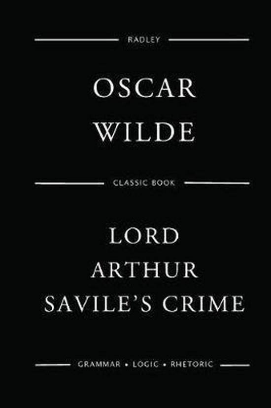 Lord Arthur Savile's Crime - cover