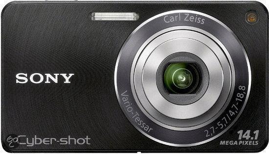 Sony Cybershot DSC-W350 - Zwart | bol