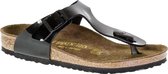 Birkenstock Gizeh Lack - Slippers - Kinderen - Zwart - Maat 30