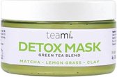 Teami Detox Gezicht Masker - Matcha/Lemon Gras - Biologisch Groene Klei - Voor diepe huidreiniging
