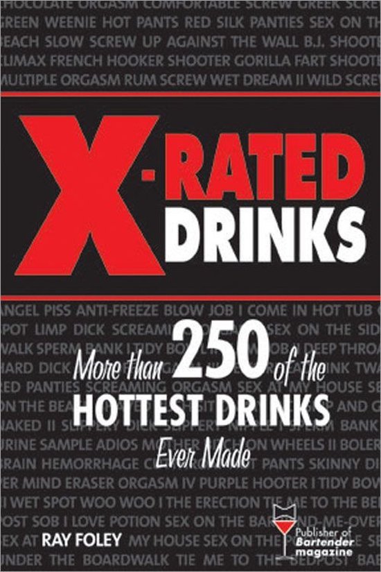 Bartender Magazine - X-Rated Drinks - cover