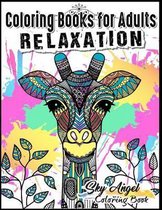 Coloring Books for Adults Relaxation: Stress Relieving Animal Designs